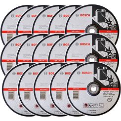 Zestaw 25 tarcz korundowych 230/6,0mm BOSCH (do szlifowania stali)