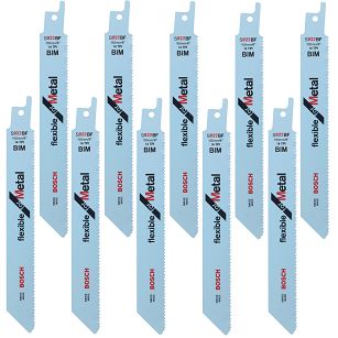 Zestaw 10 brzeszczotów do metalu S 922 BF BOSCH