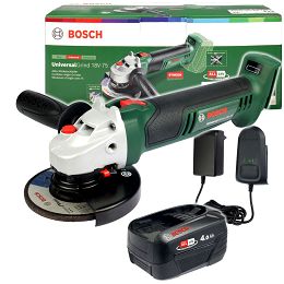 Szlifierka kątowa UNIVERSALGRIND 18V-75 BOSCH 1x4,0Ah