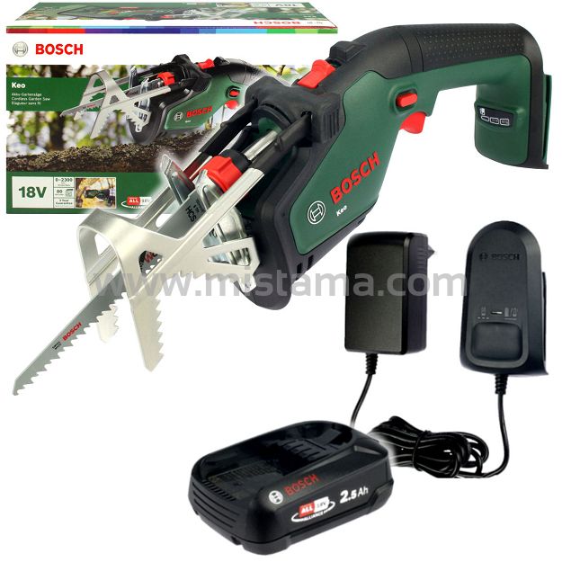 Piła akumulatorowa KEO 18V BOSCH 1x2,5Ah
