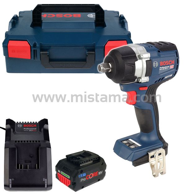 Klucz udarowy GDS 18V-750 C BOSCH L-BOXX 1x8,0Ah