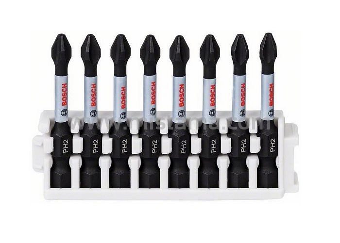 Zestaw 8 kling PH2 Impact Control BOSCH (50mm)