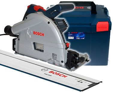 Pilarka zagłębiarka GKT 55 GCE BOSCH L-BOXX + szyna FSN 1600