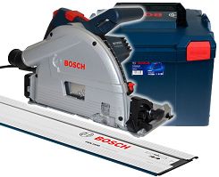 Pilarka zagłębiarka GKT 55 GCE BOSCH L-BOXX + szyna FSN 1600
