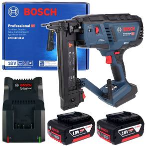 Akumulatorowy zszywacz GTH 18V-38 M BOSCH 2x4,0Ah