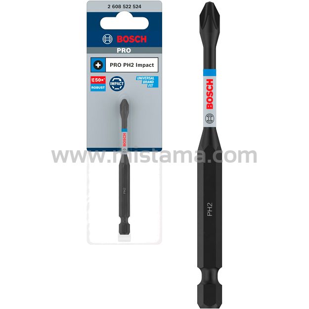 Klinga bit PH2 90 mm IMPACT BOSCH PRO
