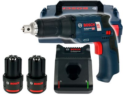 Wkrętarka GTB 12V-11 BOSCH 2x3,0Ah L-BOXX do płyt GK