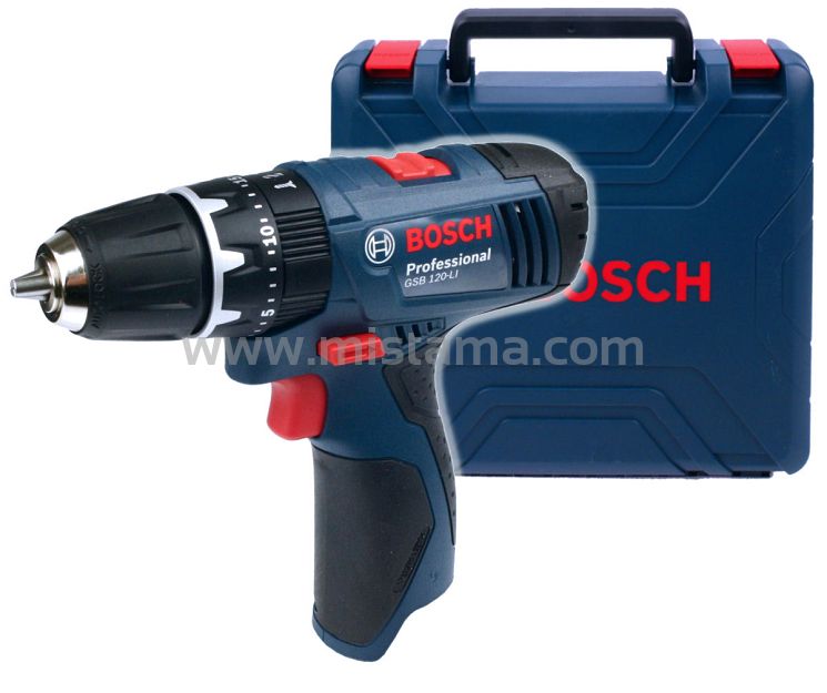 Wkrętarka z udarem GSB 120-LI BOSCH (korpus) + walizka