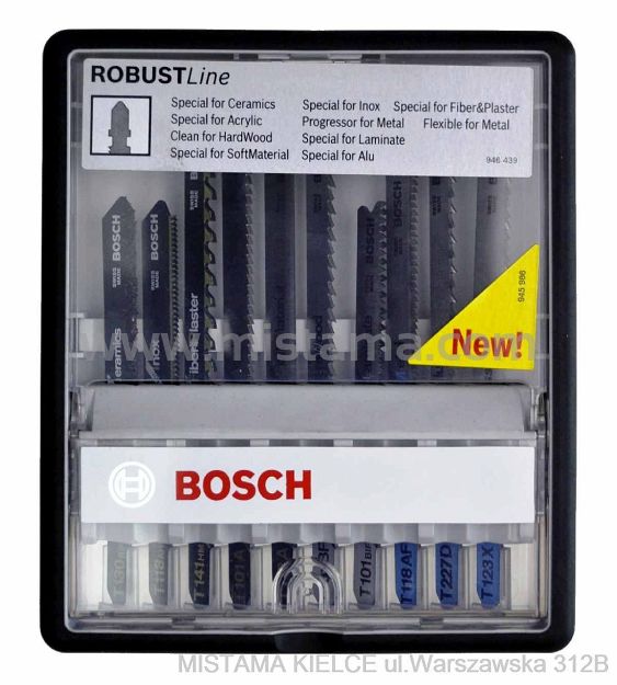 BRZESZCZOT do zastosowań spec 10 szt. ROBUST BOSCH