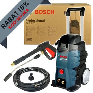 Myjka ciśnienieniowa 2200W 130bar GHP 5-55 BOSCH