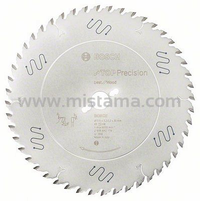 Tarcza pilarska 315/30mm Best for Wood BOSCH (48 zębów)