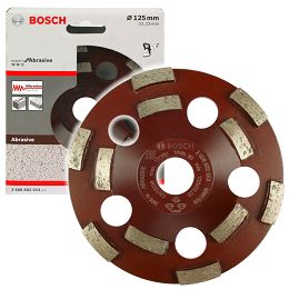 Diamentowa tarcza garnkowa 125mm BOSCH (Expert for Abrasive)
