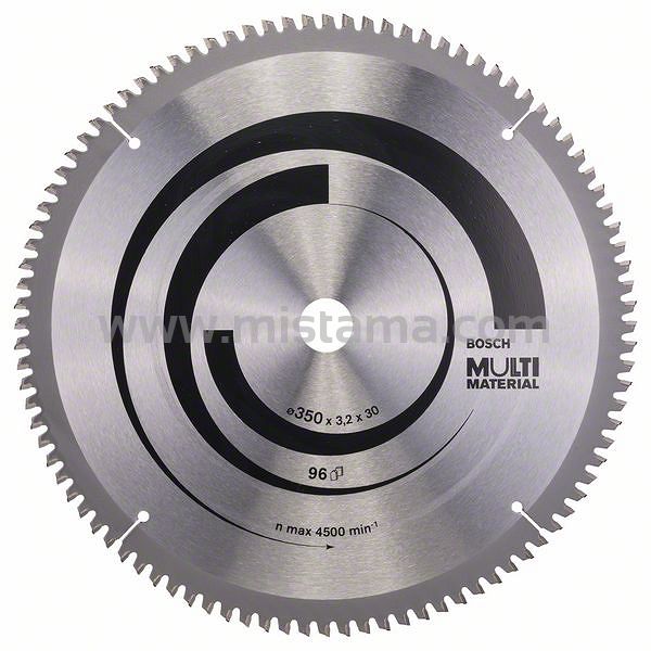 Tarcza pilarska 350/30mm MultiMaterial BOSCH (96 zębów)