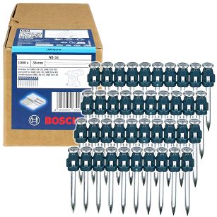 Gwoździe do betonu 38mm NB-38 BOSCH 1000 sztuk do osadzaka GNB 18V-38