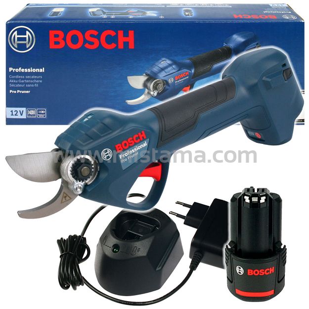 Akumulatorowy sekator PRO PRUNER BOSCH 1x2,0Ah