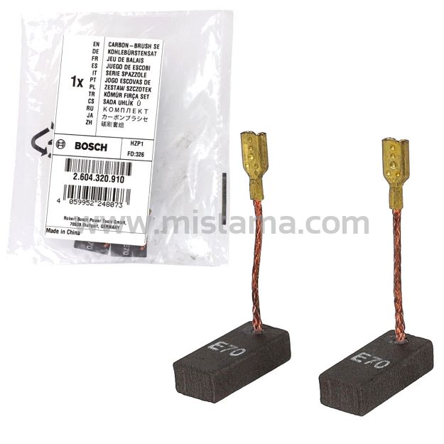 Szczotki węglowe do GGS, GST 25, GST 60, GST 85 BOSCH