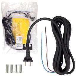 Przewód zasilający 4,1m 2x1,5mm do elektronarzędzi GWS GBH GSH GKS BOSCH