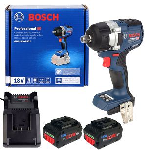 Klucz udarowy GDS 18V-750 C BOSCH 2x8,0Ah