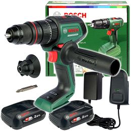 Wkrętarka z udarem 18V ADVANCEDIMPACT 18V-80 BOSCH BEZSZCZOTKOWA 2x2,5Ah