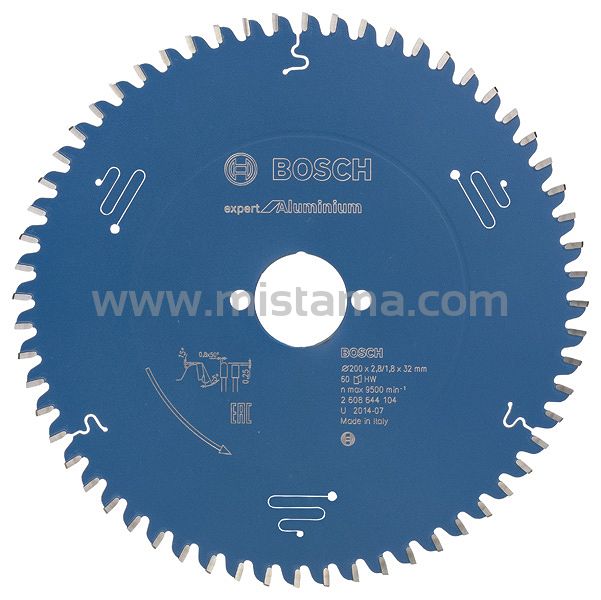 Tarcza pilarska 200/32mm Expert for Aluminium BOSCH (60 zębów)