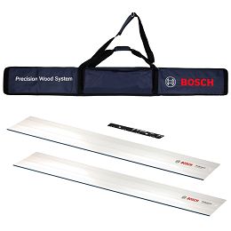 2 szyny prowadzące FSN 1400 i FSN 1400 BOSCH + łącznik FSN VEL + torba BAG