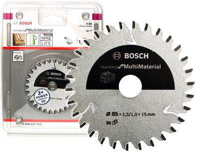 Tarcza pilarska 85/15mm Standard for MultiMaterial BOSCH (30 zębów)