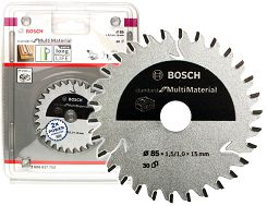 Tarcza pilarska 85/15mm Standard for MultiMaterial BOSCH (30 zębów)