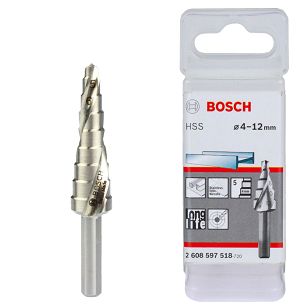 Wiertło stopniowe 4-12 mm HSS BOSCH
