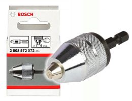 Uchwyt wiertarski szybkozaciskowy 1-6 mm z trzpieniem 1/4" BOSCH