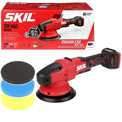 Polerka akumulatorowa 20V 150mm 3790 SKIL (korpus) + 3 gąbki