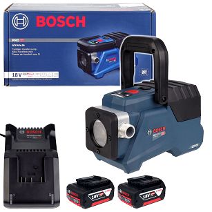 Akumulatorowa pompa do wody GTP 18V-28 BOSCH 2x4,0Ah