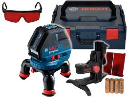 Laser krzyżowy GLL 3-50 BOSCH L-BOXX + uchwyt BM1