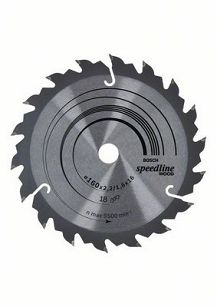 Tarcza pilarska 160/16mm Speedline Wood BOSCH (18 zębów)