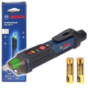 Bezdotykowy dwuzakresowy tester napięcia 24V-1000V AC GVD 1000-17 BOSCH