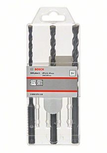 Zestaw 3 wierteł SDS-Plus plus-1 BOSCH