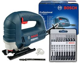 Wyrzynarka GST 8000 E BOSCH + 11 brzeszczotów 