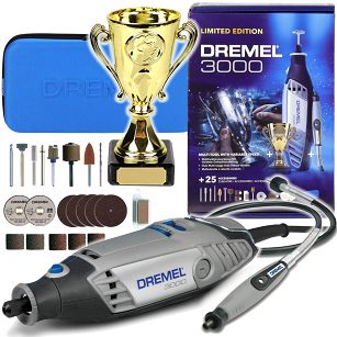 DREMEL 3000 + 25 akcesoriów + wałek - Wersja Limitowana 2026
