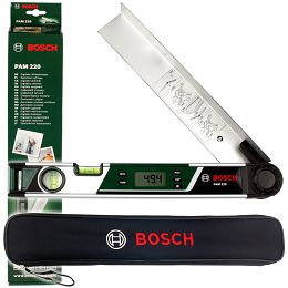 Kątomierz cyfrowy PAM 220 BOSCH + pokrowiec