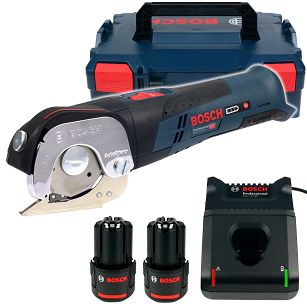 Nożyce akumulatorowe GUS 12V-300 BOSCH 2x3,0Ah L-BOXX