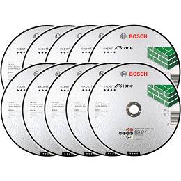 Zestaw 10 tarcz korundowych 230/3,0mm BOSCH (do cięcia betonu)
