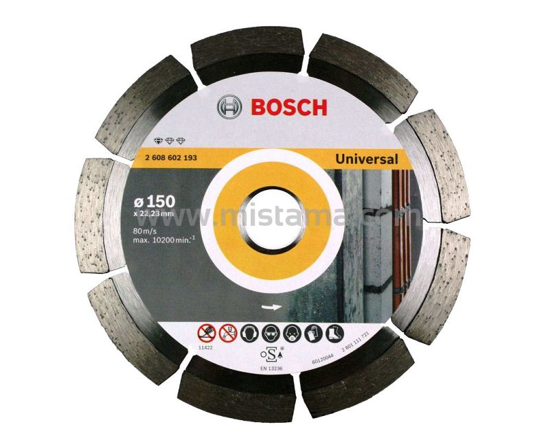 Tarcza diamentowa 150 mm BOSCH (beton, cegła, klinkier)