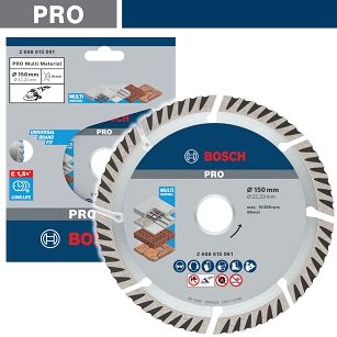 Tarcza diamentowa Multi Material 150 mm BOSCH (beton, cegła, klinkier)