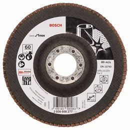 Tarcza listkowa X581 do stali nierdzewnej 125mm GR.60 BOSCH (prosta)