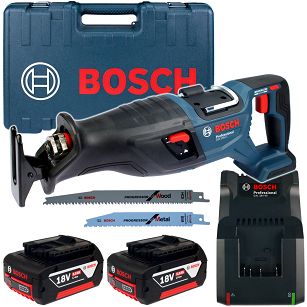 Piła szablasta 18V GSA 185-LI BOSCH 2x5,0Ah + walizka