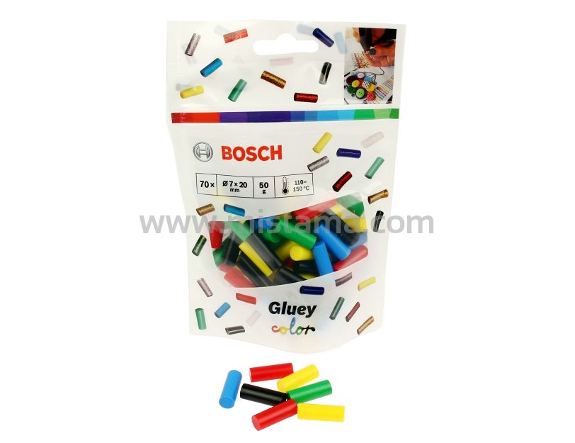 Kolorowe sztyfty kleju BOSCH GLUEY