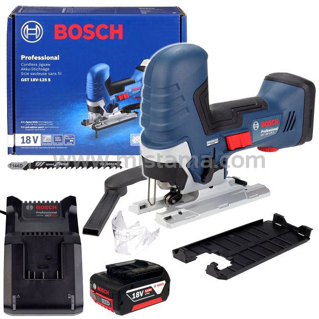 Wyrzynarka GST 18V-125 S BOSCH 1x5,0Ah