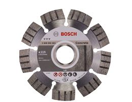 Tarcza diamentowa 115 mm BOSCH (twardy beton)