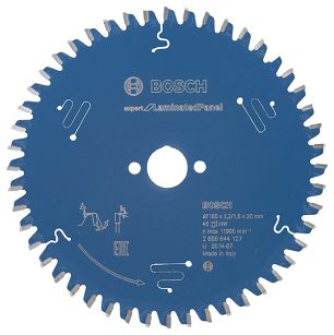 Tarcza pilarska 160/20mm Expert for Laminated Panel BOSCH (48 zębów)