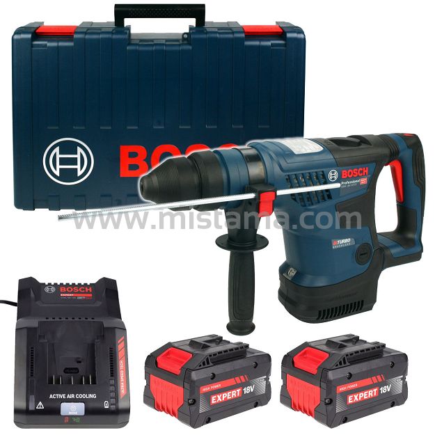 Akumulatorowy młot GBH 18V-34 CF BOSCH 2x8,0Ah