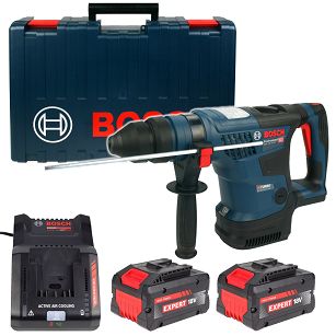 Akumulatorowy młot GBH 18V-34 CF BOSCH 2x8,0Ah